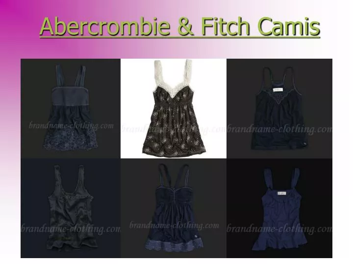 abercrombie fitch camis