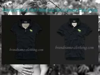 Abercrombie & Fitch Matching Short Sleeve Polo Shirts