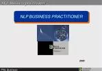 NLP Business practitioner - slide 1