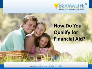 How Do You Qualify for Financial Aid