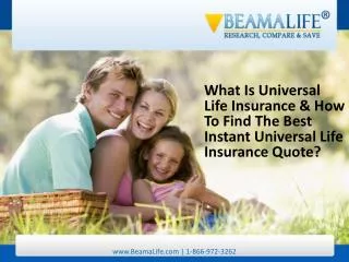 What Is Universal Life Insurance & How To Find The Best Inst