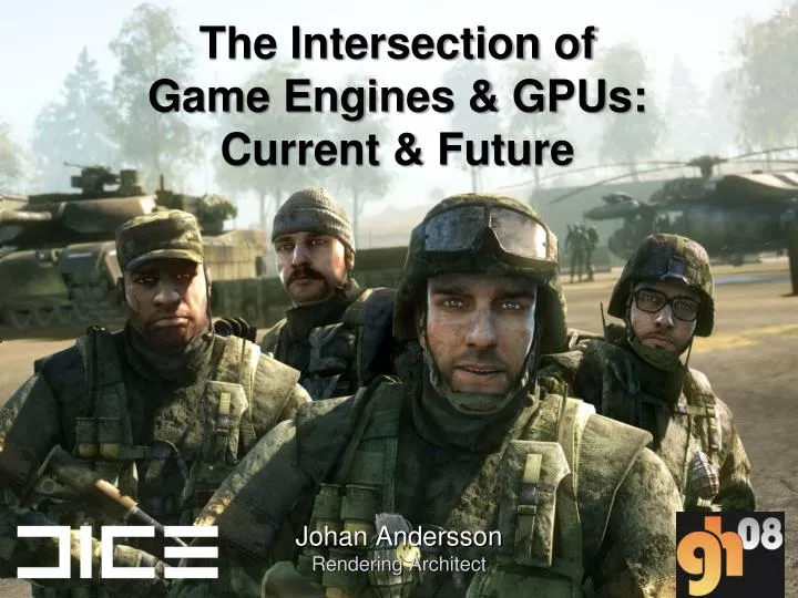 the intersection of game engines gpus current future