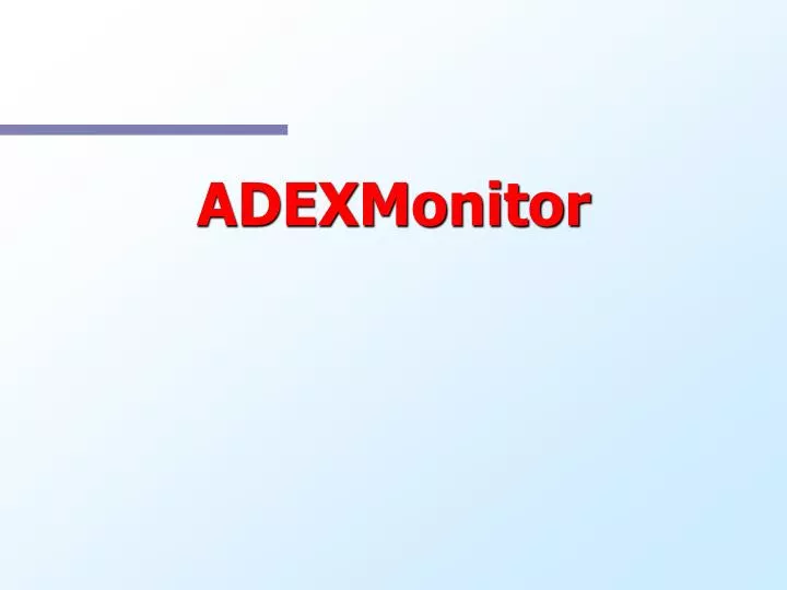 adexmonitor