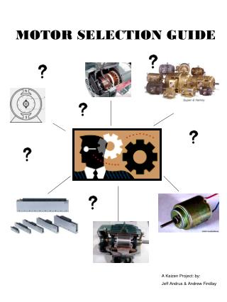 MOTOR SELECTION GUIDE