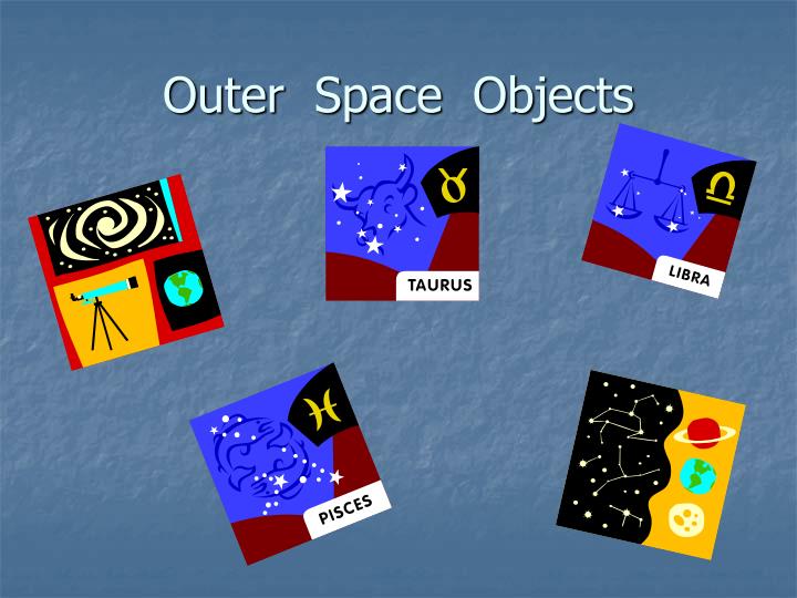 outer space objects