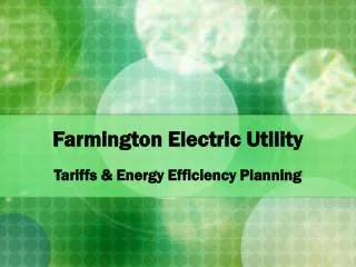 Farmington Electric Utility