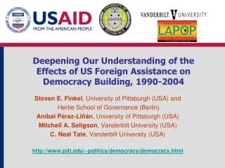 Deepening Our Understanding of the Effects of US Foreign Assistance on Democracy Building, 1990-2004