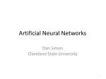 Artificial Neural Networks - slide 1