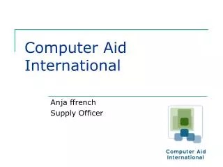 Computer Aid International