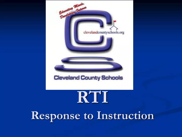 rti response to instruction
