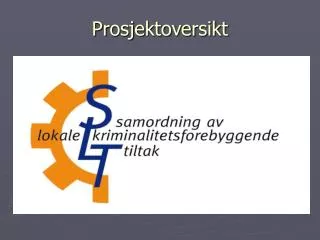 prosjektoversikt
