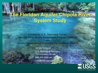 The Floridan Aquifer/Chipola River System Study