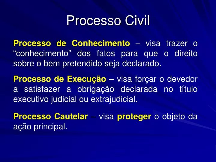 processo civil