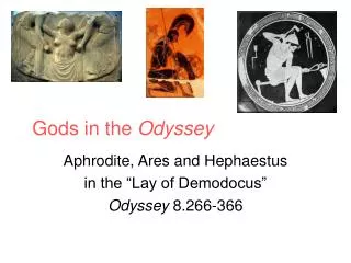 Gods in the Odyssey