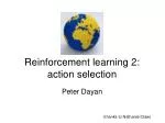 Reinforcement learning 2: action selection - slide 1