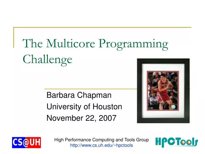 the multicore programming challenge