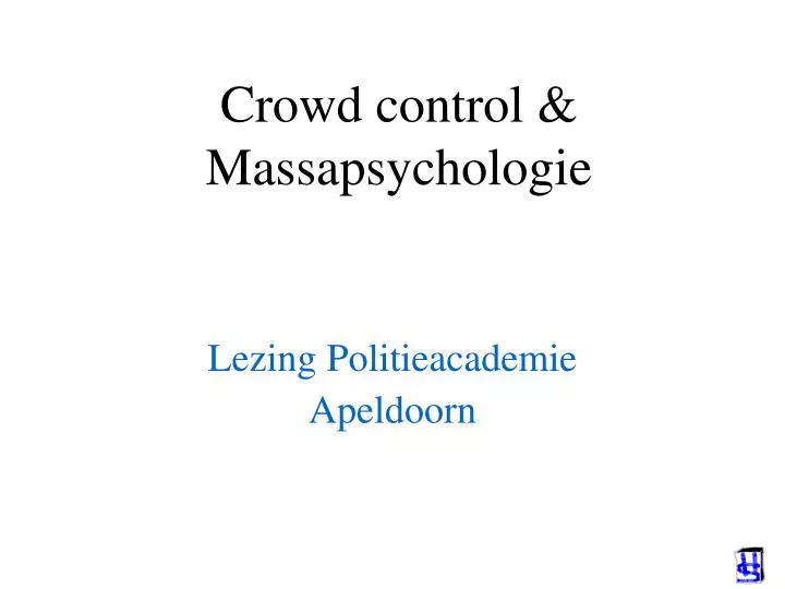 crowd control massapsychologie