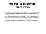 Pop-Up Displays - slide 1