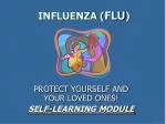 INFLUENZA ( FLU ) - slide 1