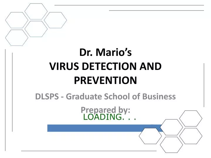 dr mario s virus detection and prevention