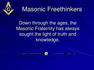 Masonic Freethinkers