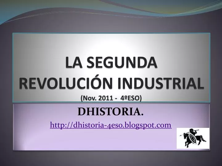 la segunda revoluci n industrial nov 2011 4 eso