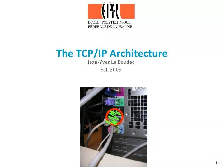 the tcp ip architecture