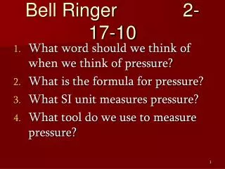 Bell Ringer			2-17-10