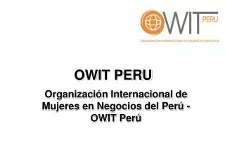 OWIT PERU