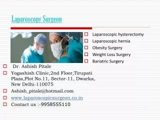 Laparoscopic Surgeon