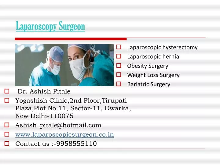 laparoscopy surgeon