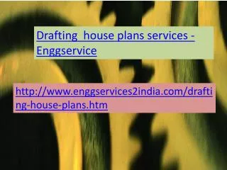 Enggservices Drafting house plans Services