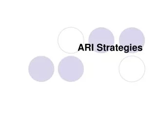 ARI Strategies