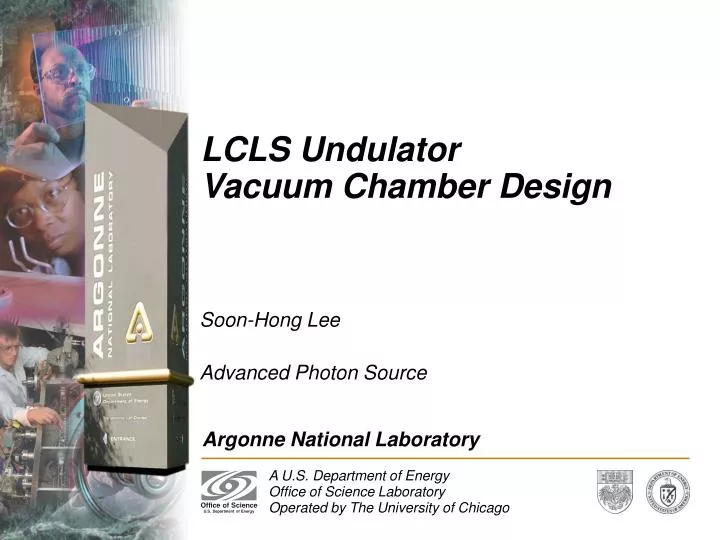 lcls undulator vacuum chamber design
