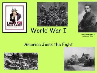 World War I