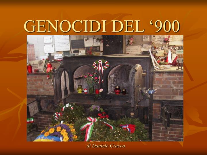 genocidi del 900