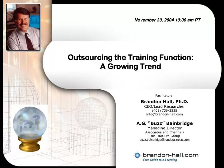 outsourcing the training function a growing trend