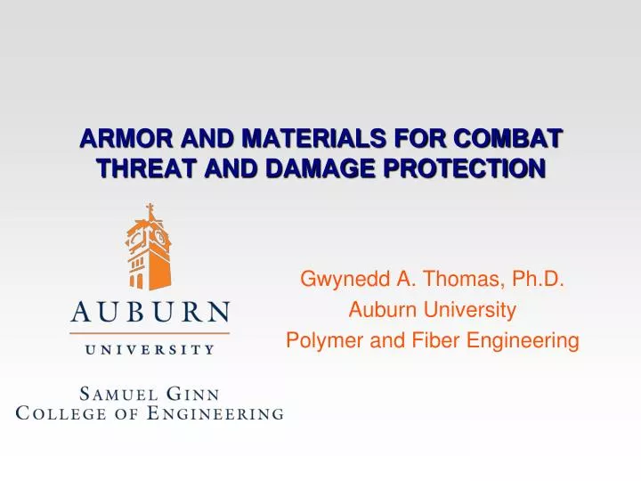 armor and materials for combat threat and damage protection