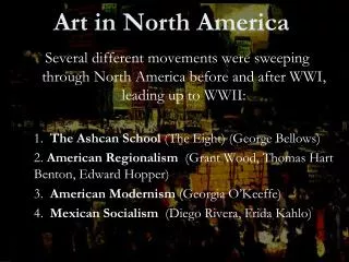 Art in North America