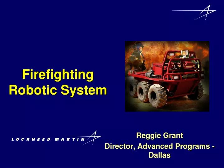 firefighting robotic system