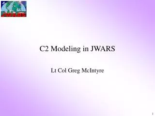 C2 Modeling in JWARS