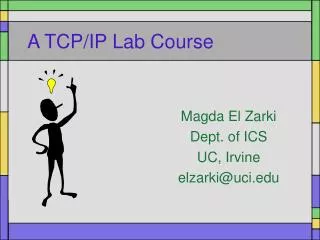 A TCP/IP Lab Course