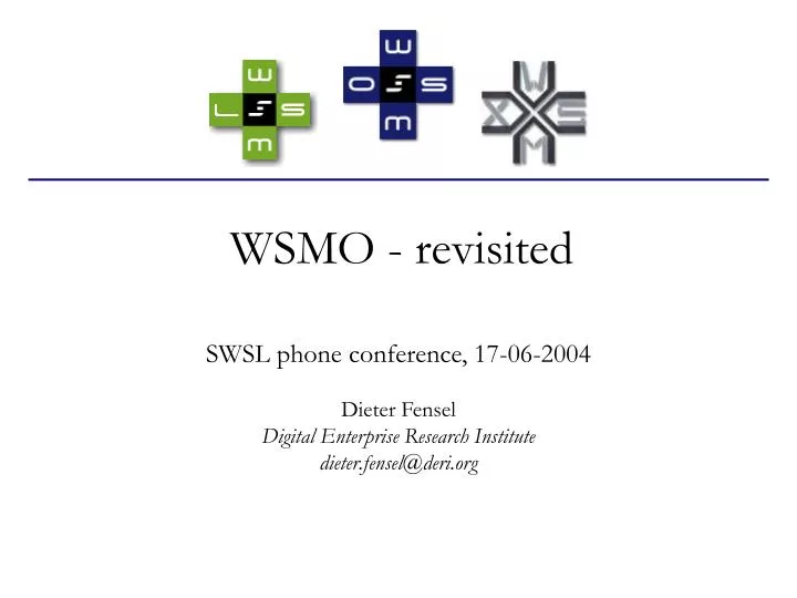 wsmo revisited