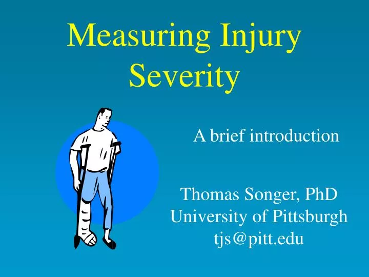 measuring injury severity