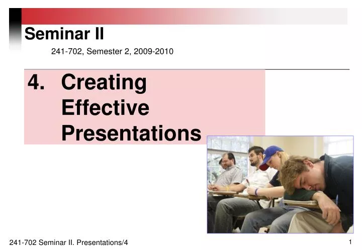 4 creating effective presentations