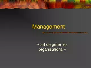 management