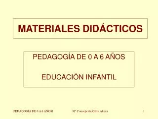materiales did cticos