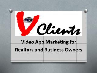 V Clients Video Apps Service