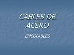 CABLES DE ACERO - slide 1
