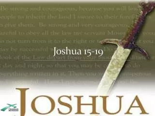 Joshua 15-19